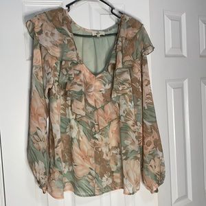 Entro Floral Top - Size L